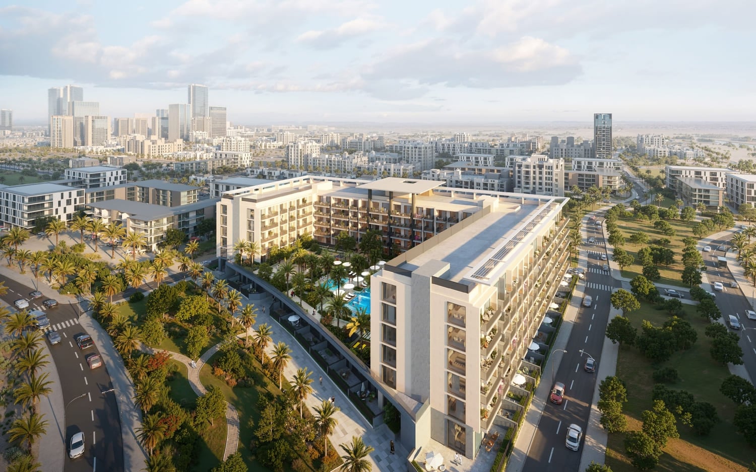 Aurora by Binghatti, image 5 of 23. Render supplied by developer.