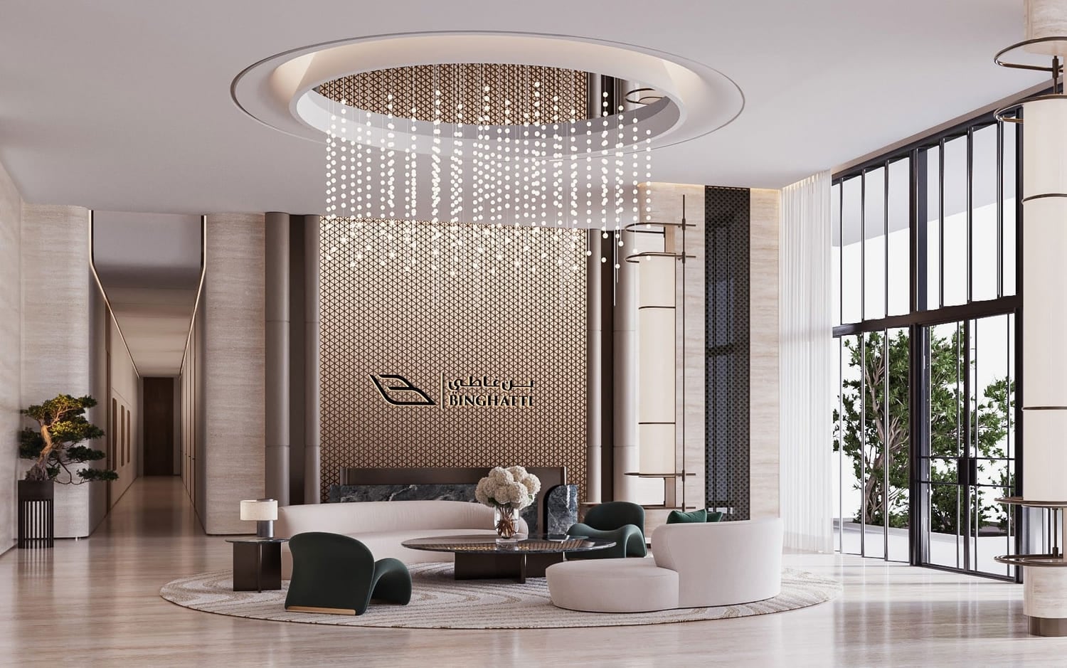 Aurora by Binghatti, image 23 of 23. Render supplied by developer.