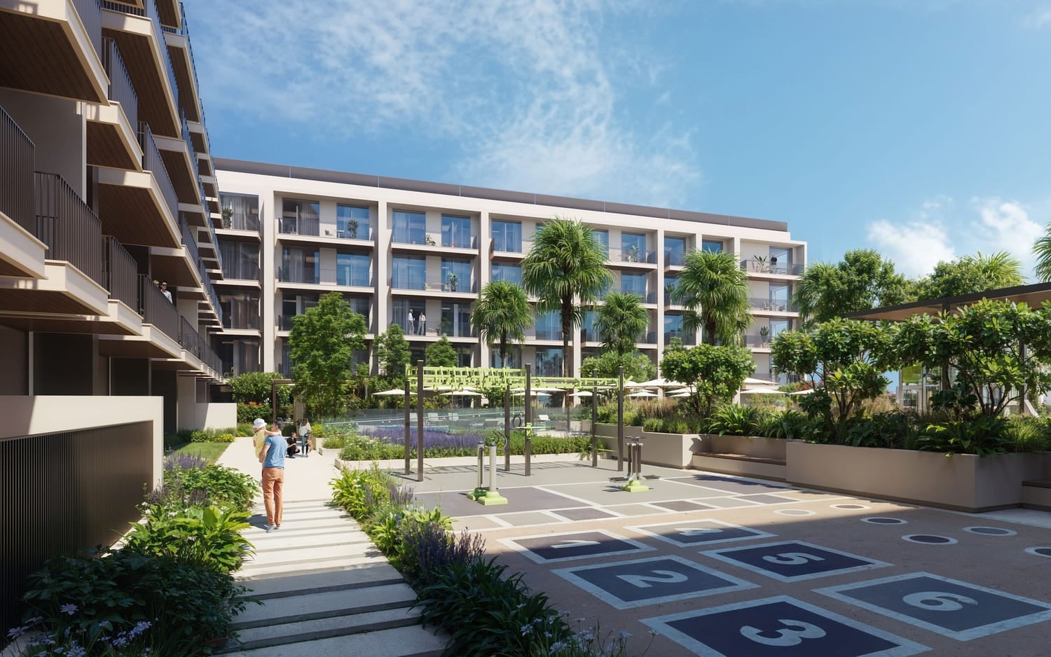 Aurora by Binghatti, image 8 of 23. Render supplied by developer.