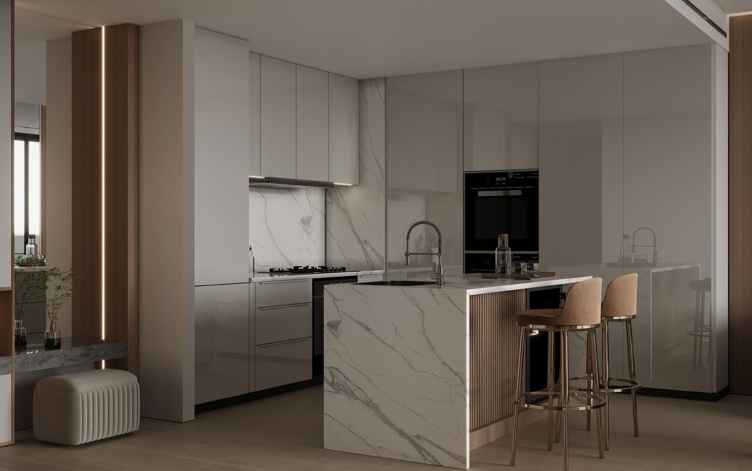 Aurora by Binghatti, image 17 of 23. Render supplied by developer.
