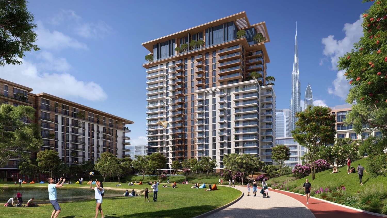 Castleton at Central Park by Meraas, City Walk. Render supplied by developer.