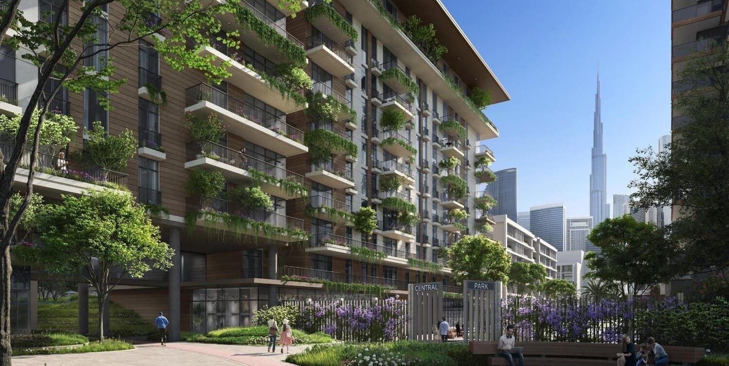 Castleton at Central Park by Meraas, image 3 of 12. Render supplied by developer.
