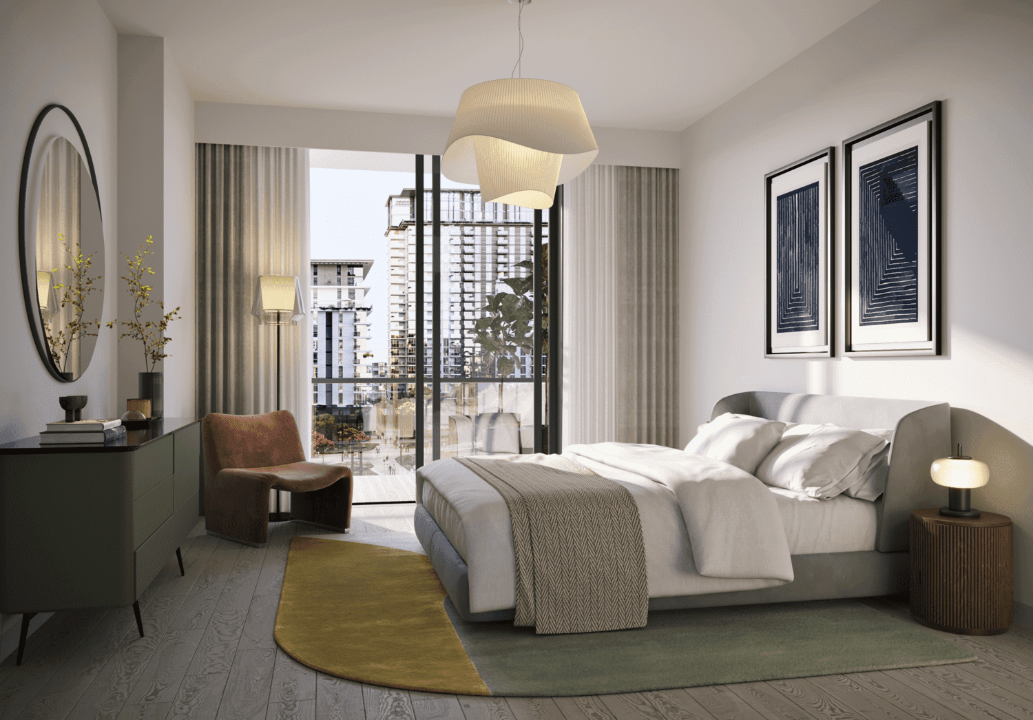 Castleton at Central Park by Meraas, image 8 of 12. Render supplied by developer.