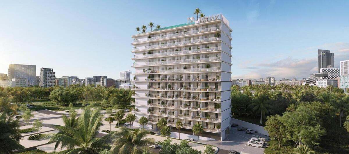 Cove Edition 5 by Imtiaz in Dubailand Residence Complex, render supplied by developer