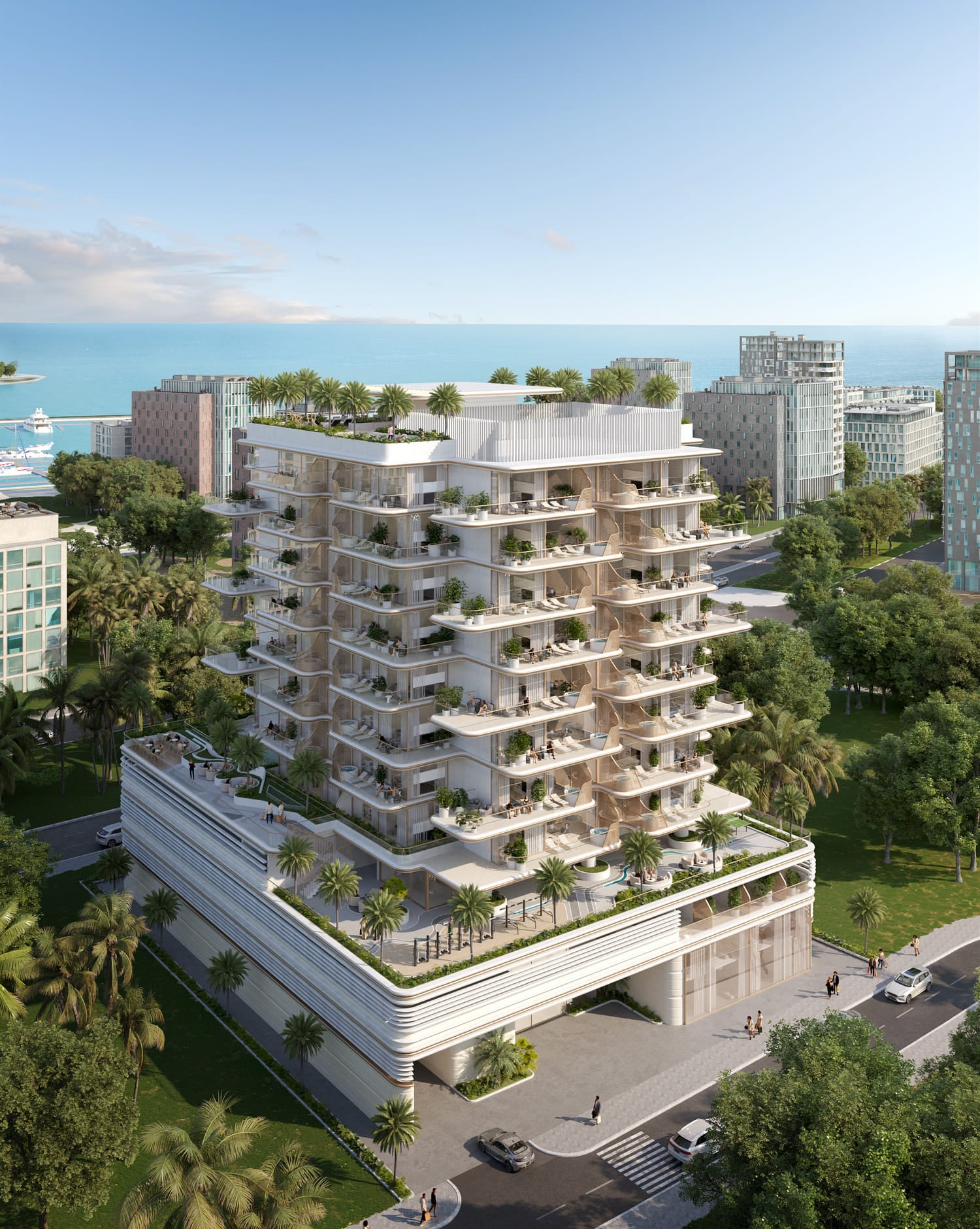 Sunset Bay 2 by Imtiaz, image 2 of 14. Render supplied by developer.