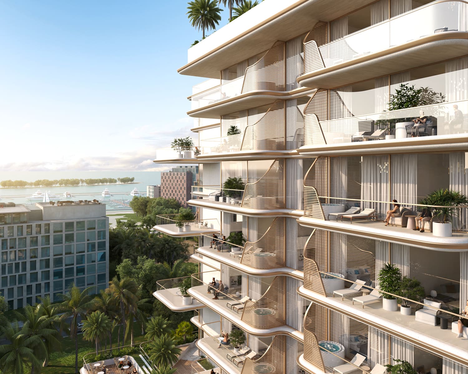 Sunset Bay 2 by Imtiaz in Dubai Islands, render supplied by developer
