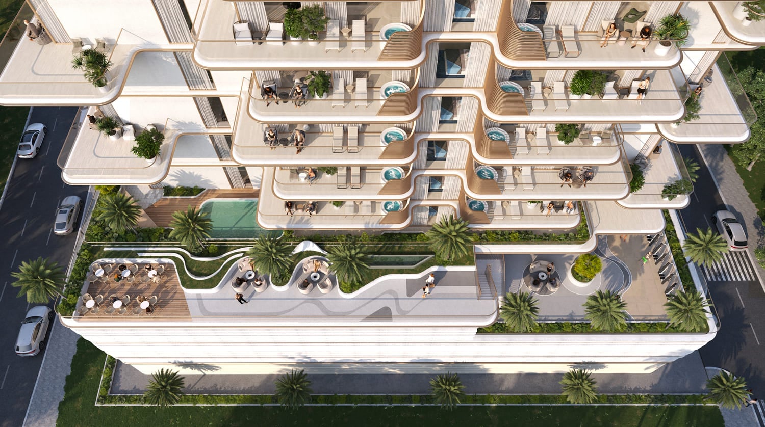 Sunset Bay 2 by Imtiaz, image 3 of 14. Render supplied by developer.