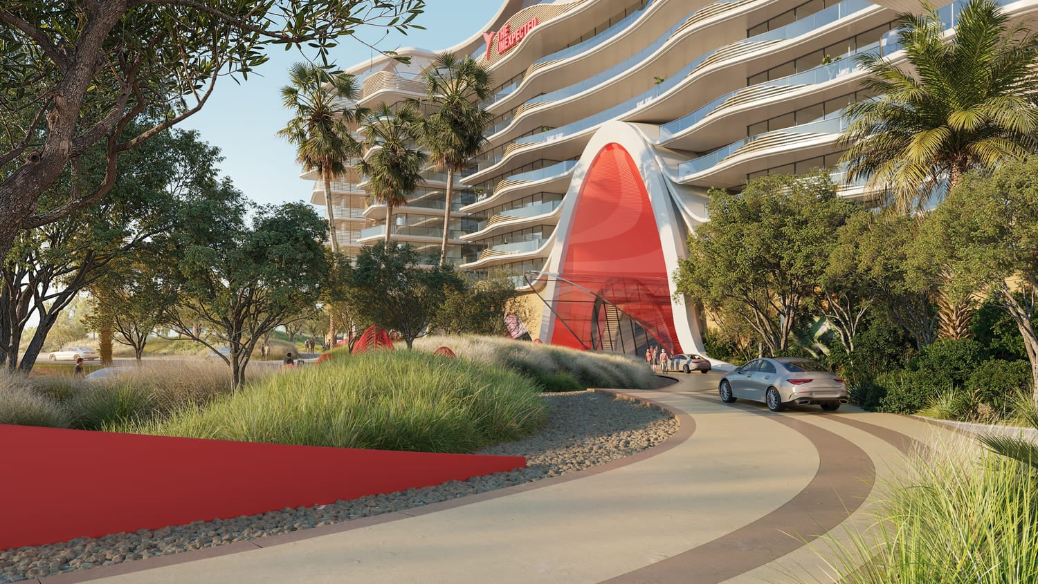 The Unexpected Al Marjan Island Hotel and Residence by ALMAL, image 9 of 12. Render supplied by developer.