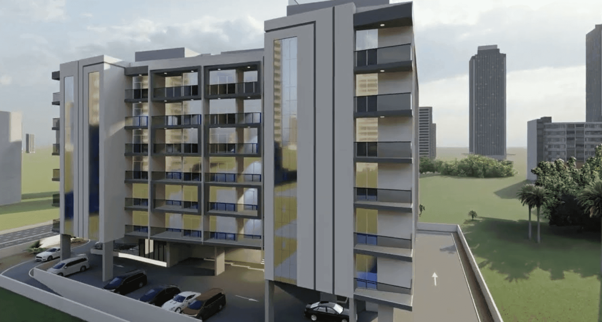 Supreme Residence by Uniestate Properties, image 1 of 13. Render supplied by developer.