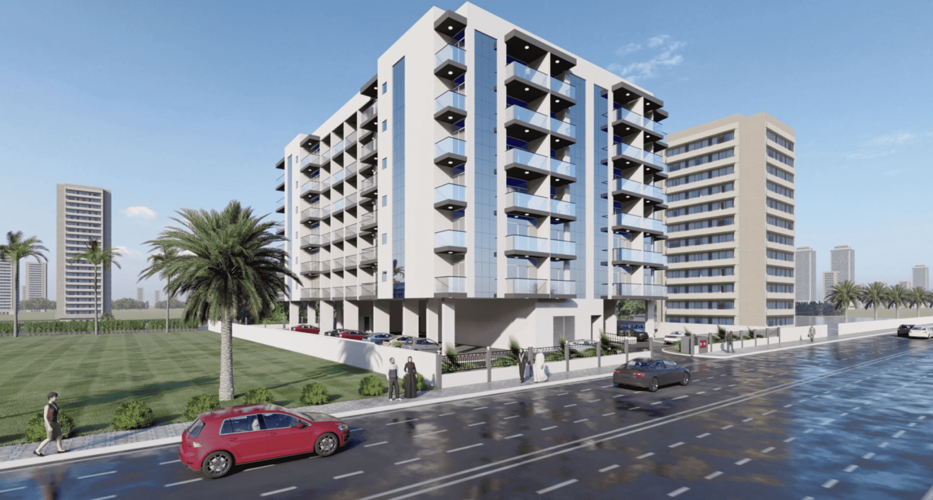 Supreme Residence by Uniestate Properties, image 2 of 13. Render supplied by developer.