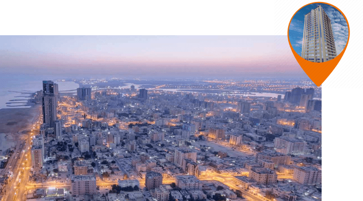 Gulf Tower by GJ Properties, image 5 of 5. Render supplied by developer.