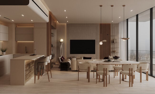 Binghatti Ruby, image 10 of 15. Render supplied by developer.