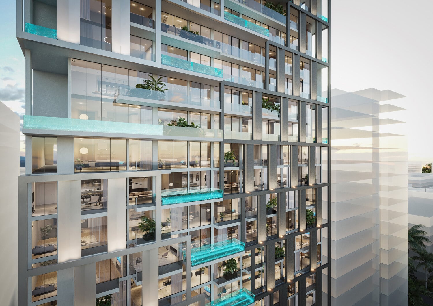 Vue by Crystal Bay, JVC (Jumeirah Village Circle). Render supplied by developer.