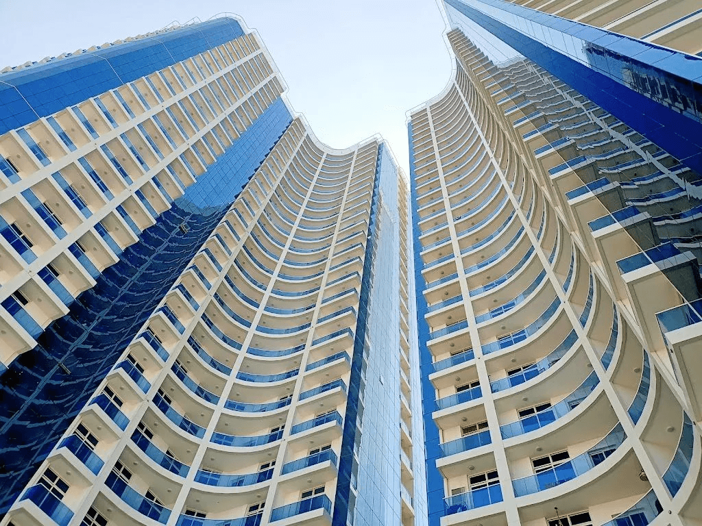 Oasis Towers 1 and 2 by GJ Properties, image 2 of 11. Render supplied by developer.