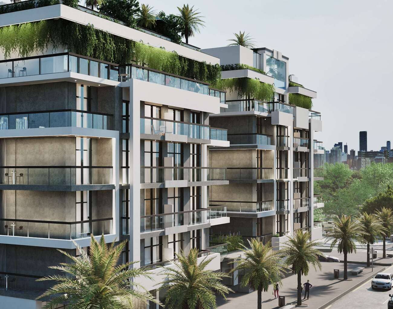 High Best Tower by True Future Real Estate Development, MBR District 11 (Meydan South). Render supplied by developer.