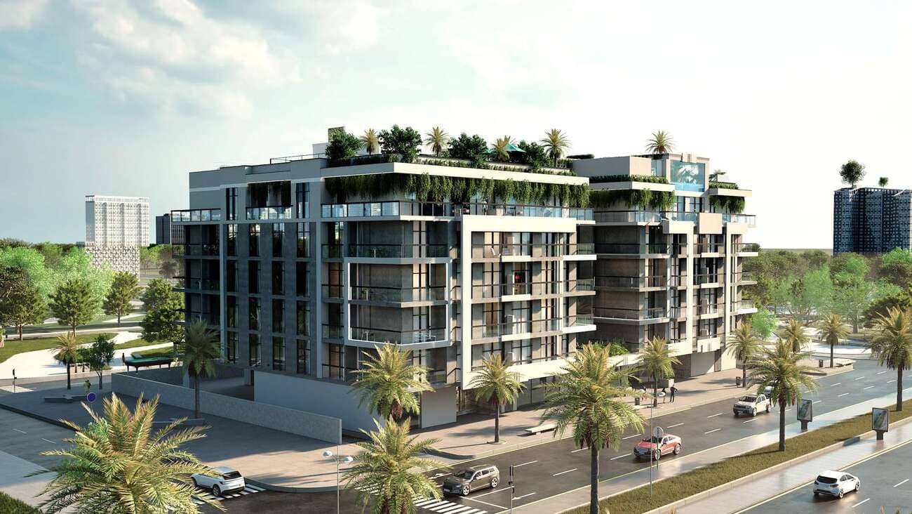 High Best Tower by True Future Real Estate Development, image 4 of 18. Render supplied by developer.