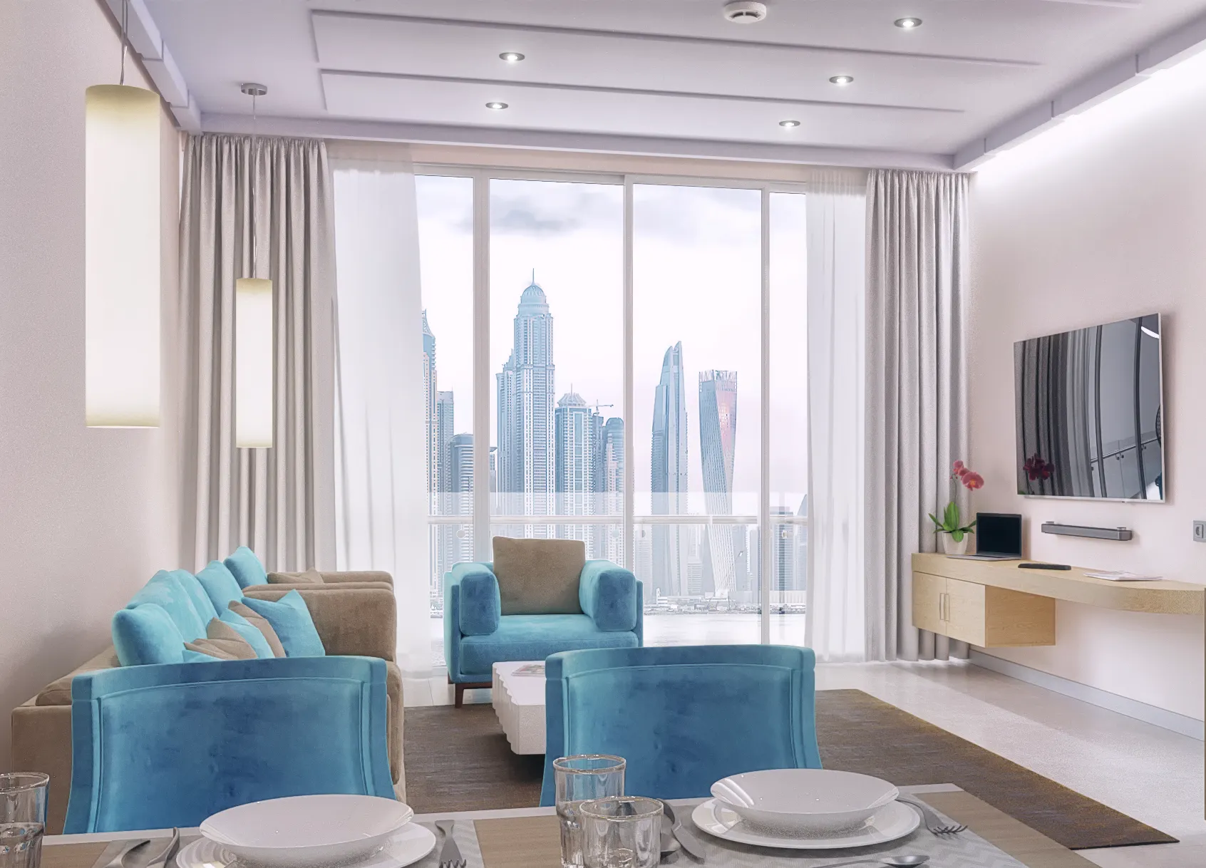 Seven Palm, image 4 of 9. Render supplied by developer.