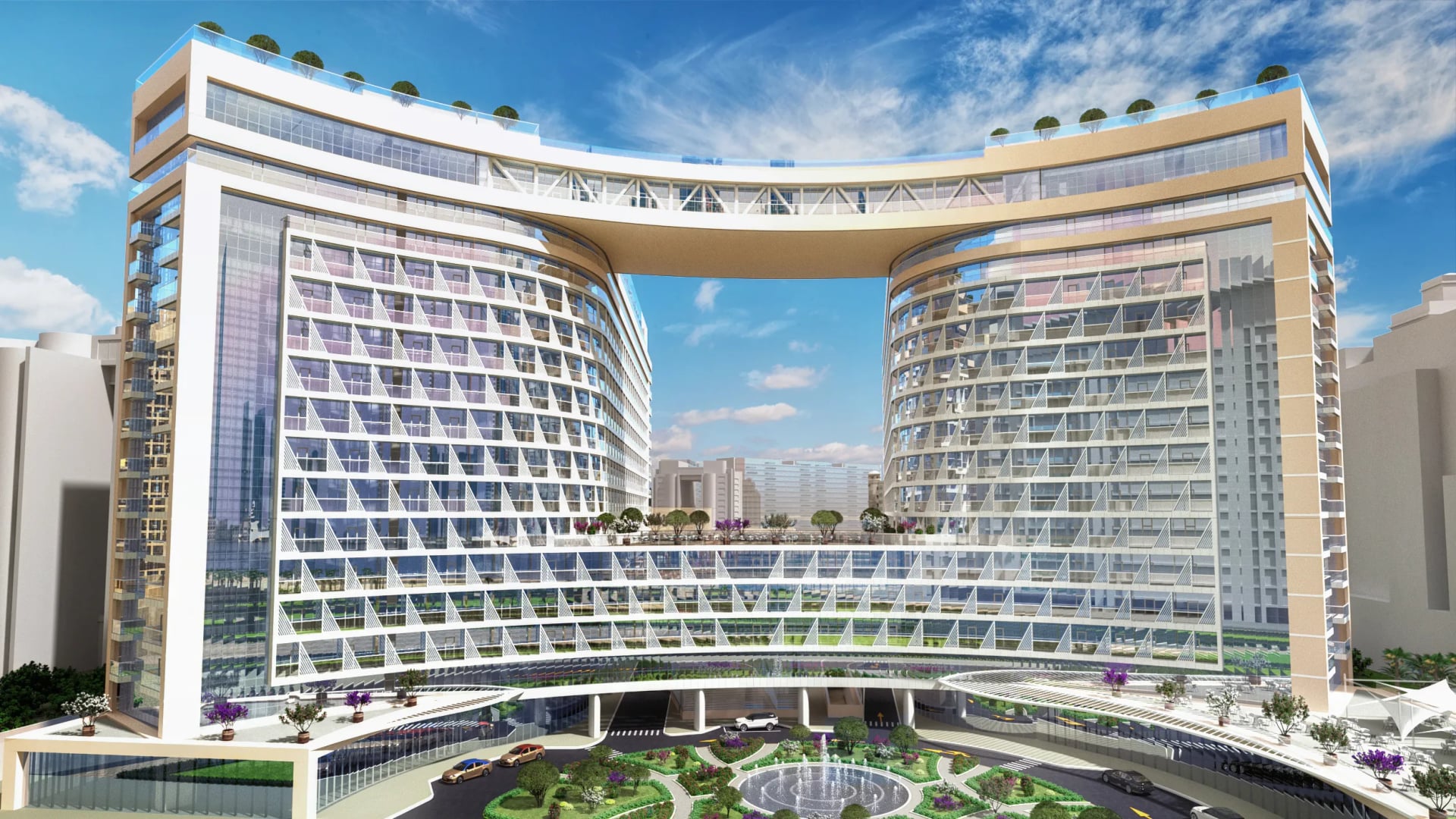Seven Palm, Palm Jumeirah. Render supplied by developer.