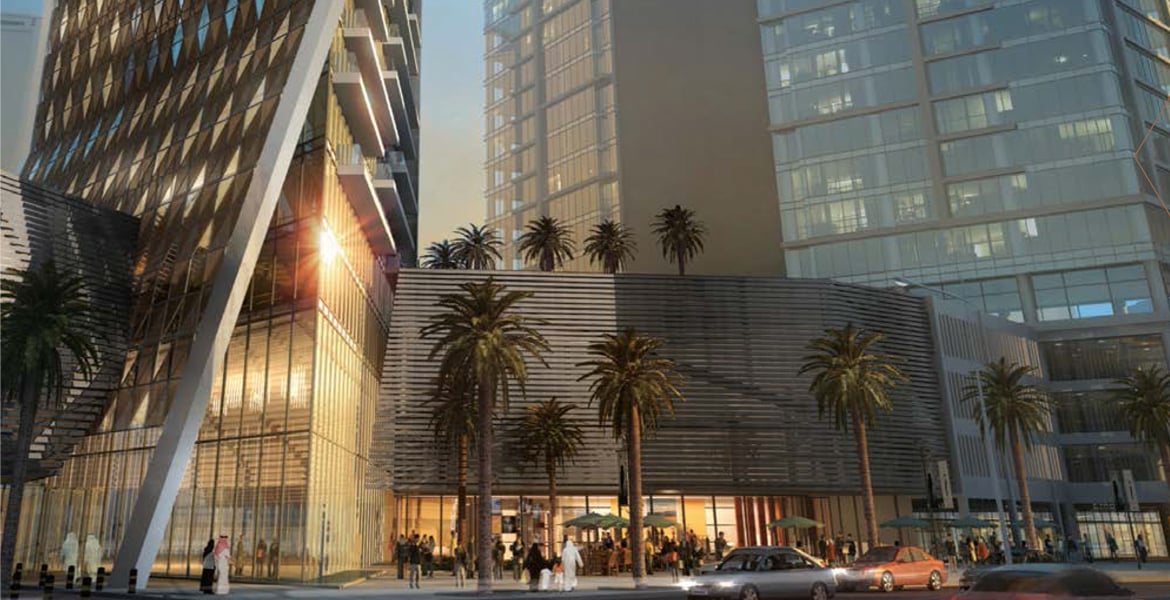 Marquise Square by Seven Tides International, Business Bay. Render supplied by developer.