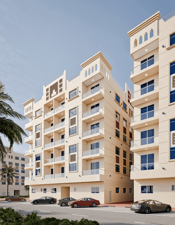 Al Ameera Village by GJ Properties, image 4 of 18. Render supplied by developer.