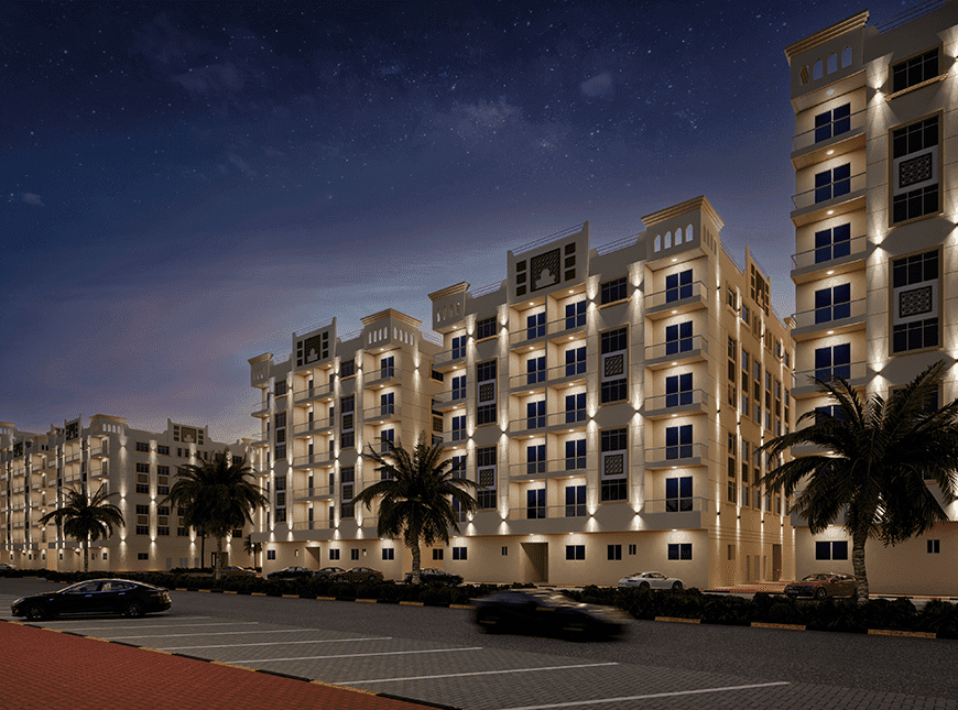 Al Ameera Village by GJ Properties, image 5 of 18. Render supplied by developer.