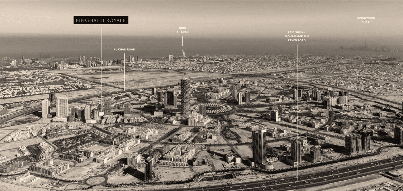 Binghatti Royale, image 10 of 14. Render supplied by developer.