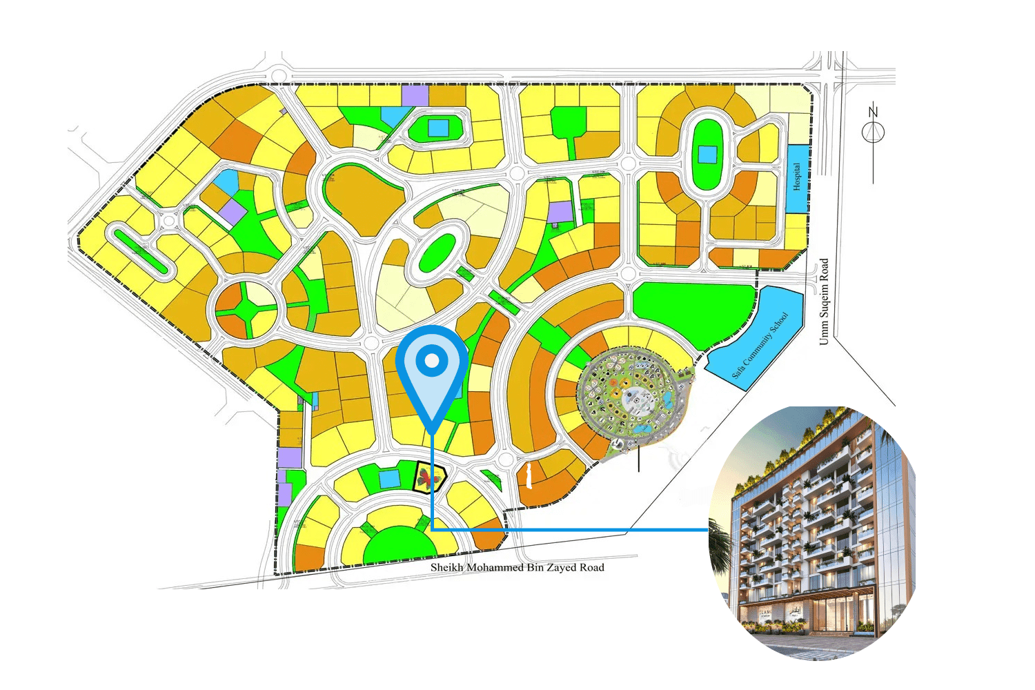 Elano by ORO24 Real Estate Developments, image 7 of 8. Render supplied by developer.