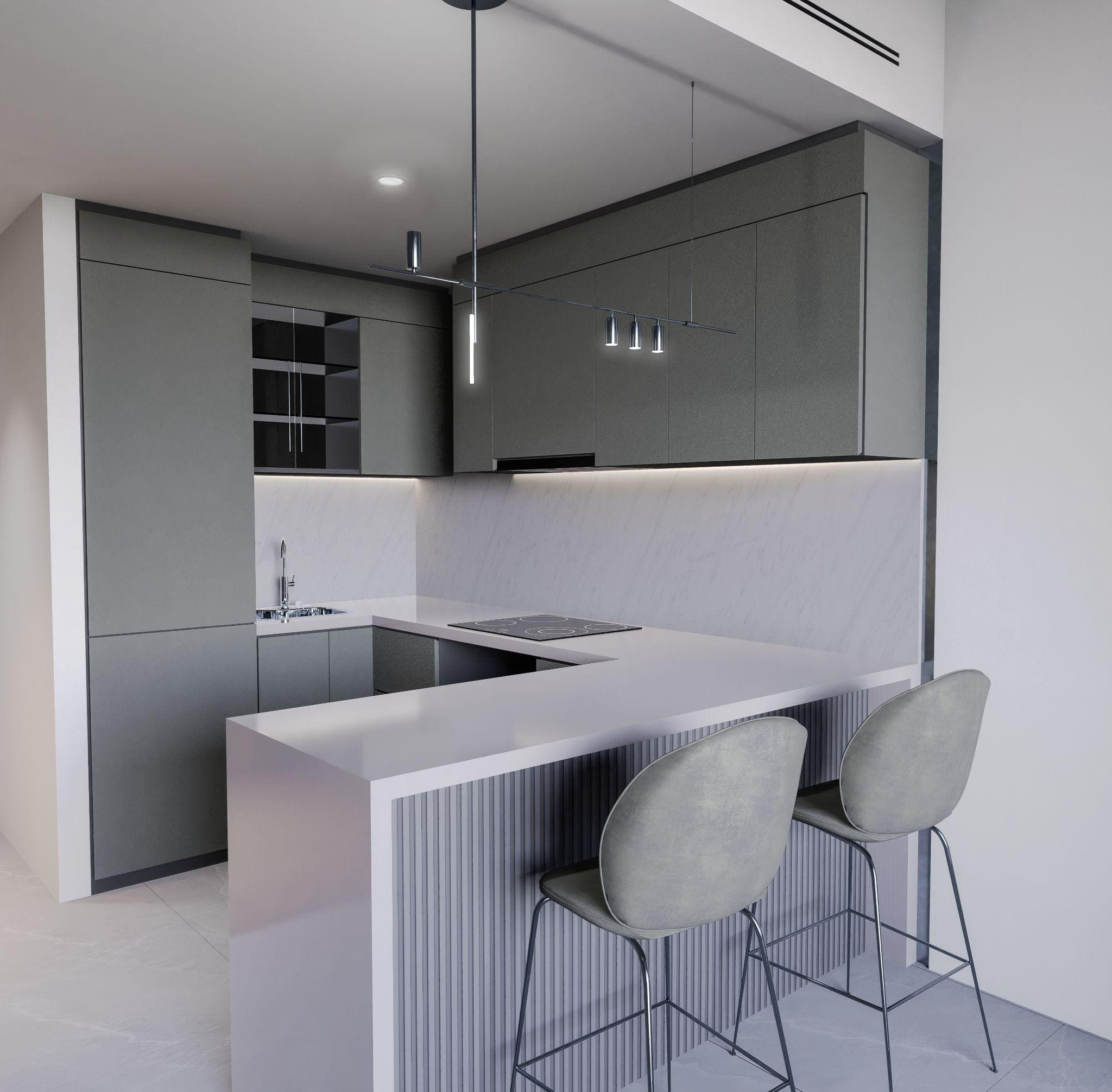 Sky Gardens by Al Mazaya Holding Company, image 2 of 18. Render supplied by developer.