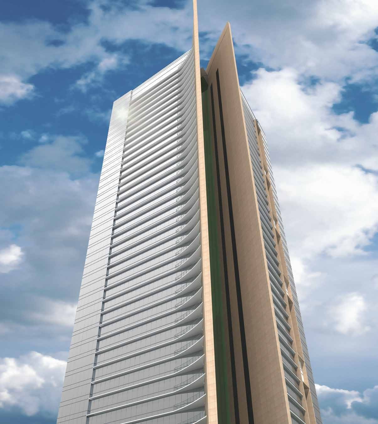 Sky Gardens by Al Mazaya Holding Company, DIFC (Dubai International Financial Center). Render supplied by developer.