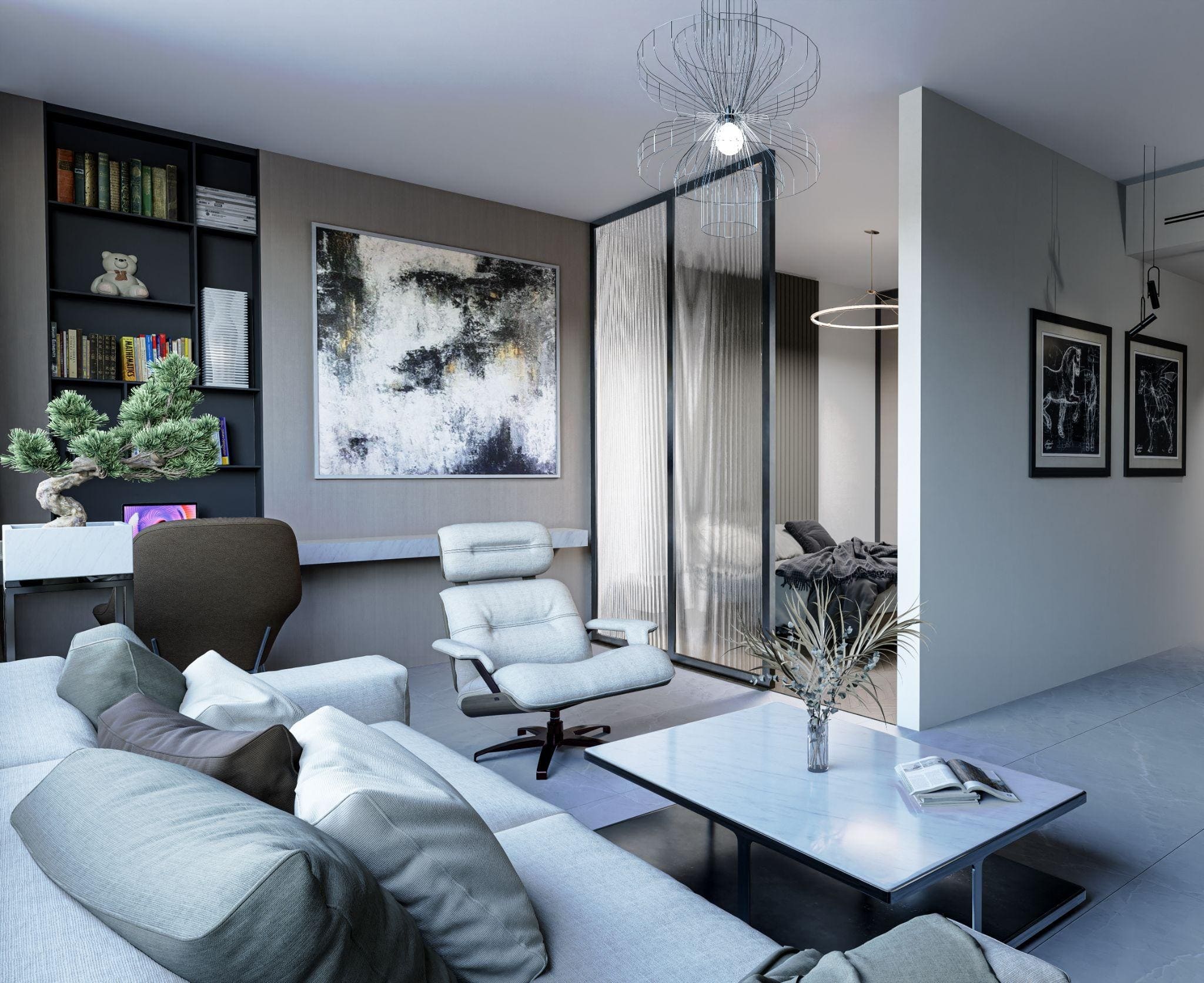 Sky Gardens by Al Mazaya Holding Company, image 3 of 18. Render supplied by developer.