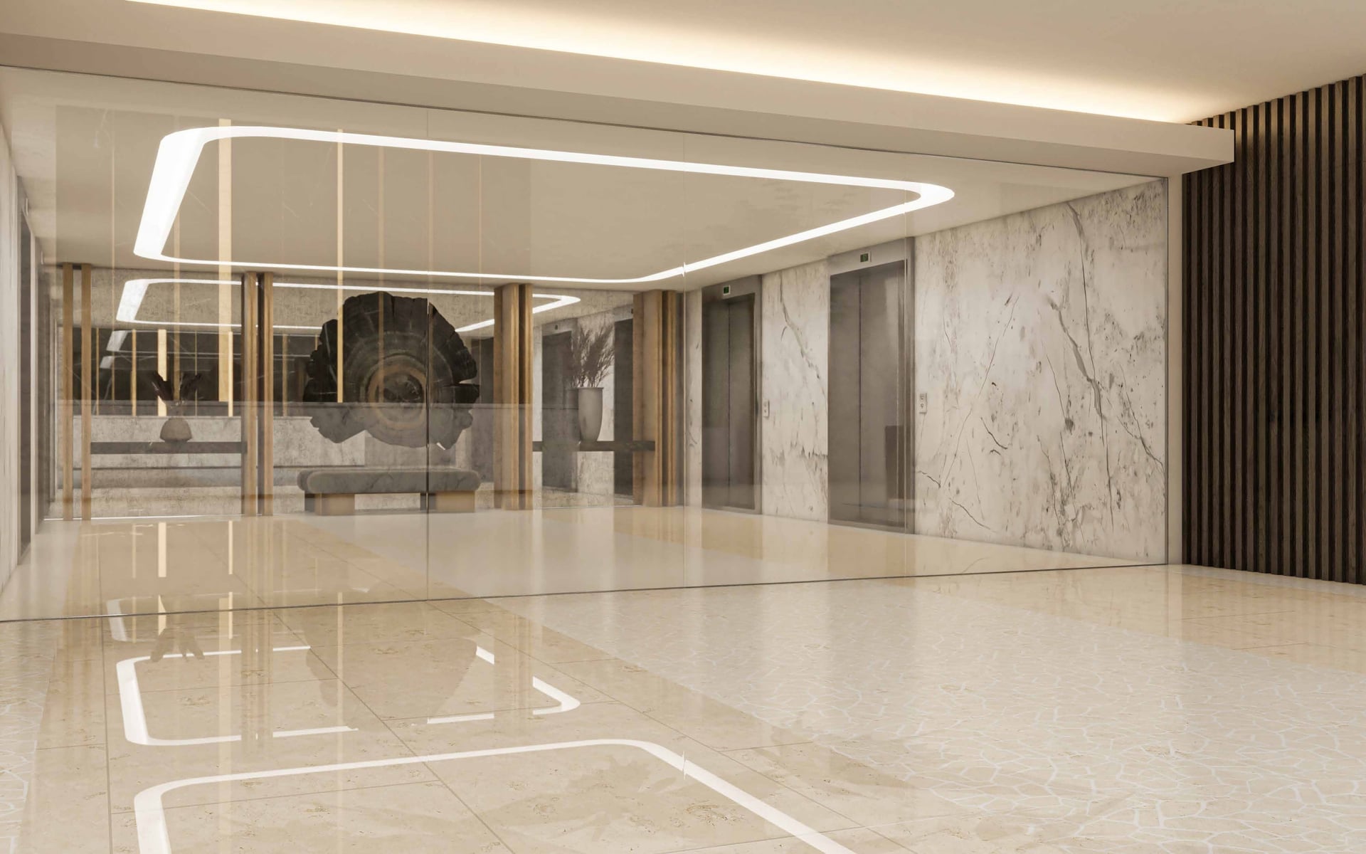 Sky Gardens by Al Mazaya Holding Company, image 18 of 18. Render supplied by developer.