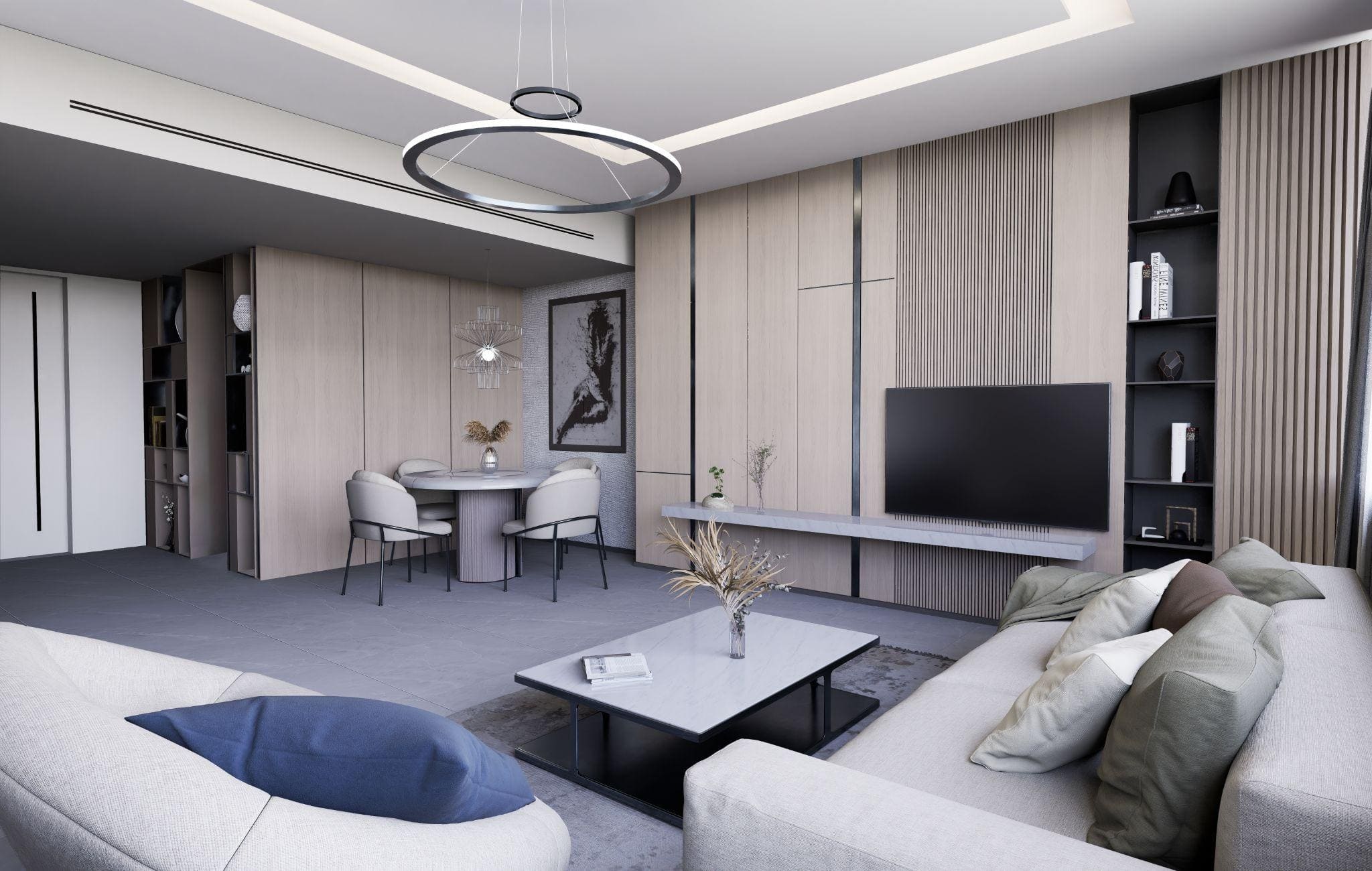 Sky Gardens by Al Mazaya Holding Company, image 11 of 18. Render supplied by developer.
