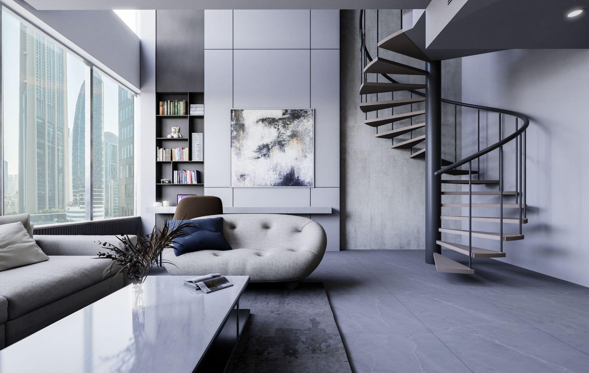 Sky Gardens by Al Mazaya Holding Company, image 12 of 18. Render supplied by developer.