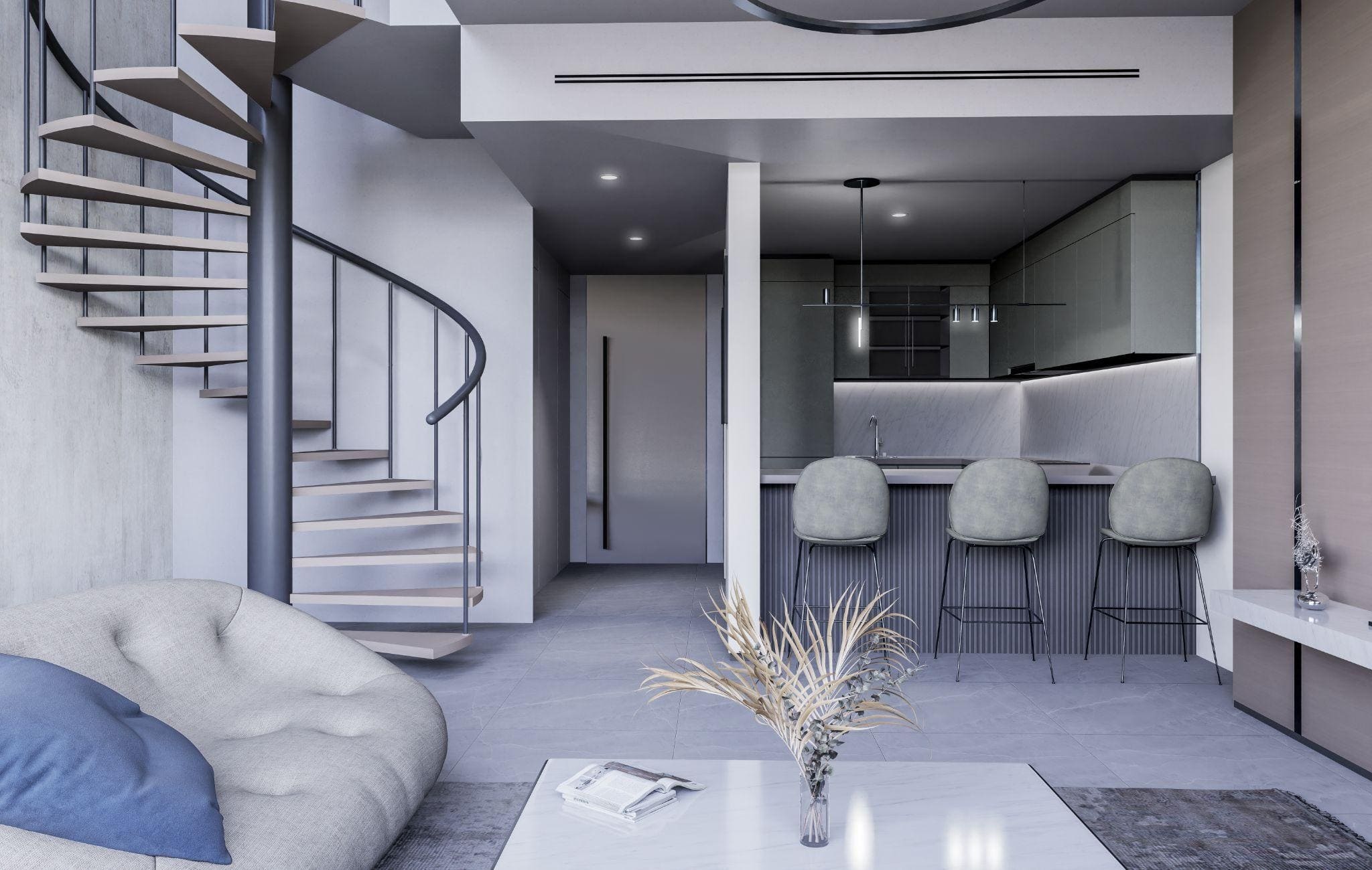 Sky Gardens by Al Mazaya Holding Company, image 13 of 18. Render supplied by developer.
