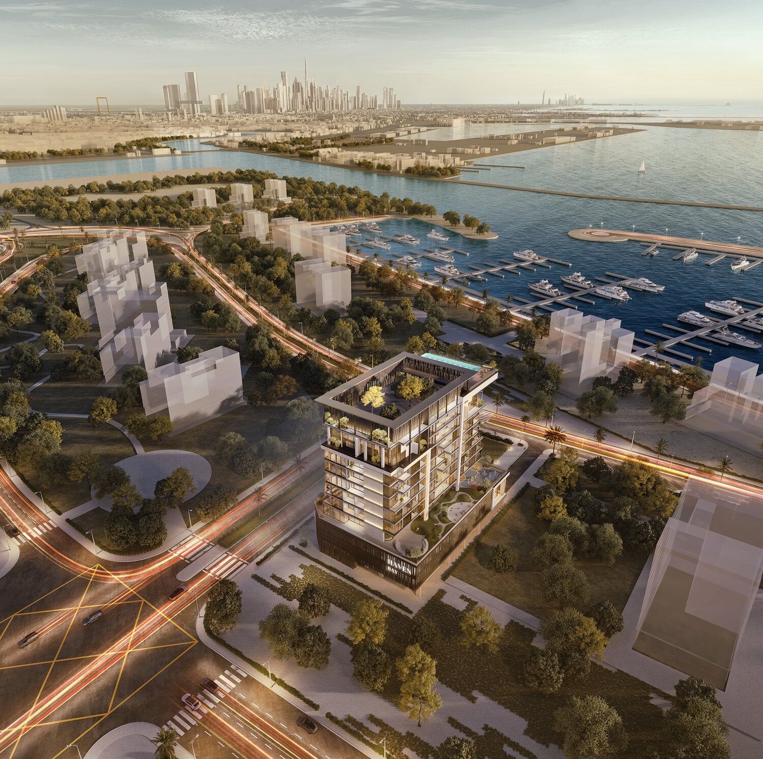 Haven Bay by METAC, image 1 of 18. Render supplied by developer.