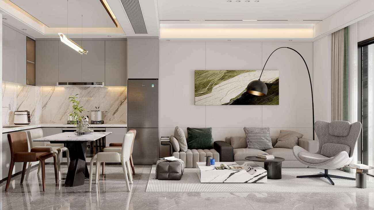 Forest City by Al Helal Al Zahaby Real Estate Development (HZ Development), image 8 of 21. Render supplied by developer.