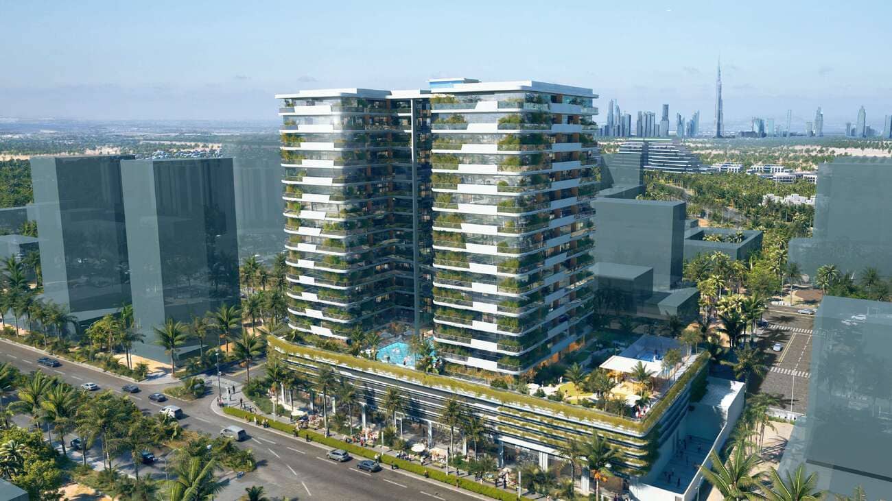 Forest City by Al Helal Al Zahaby Real Estate Development (HZ Development), image 3 of 21. Render supplied by developer.