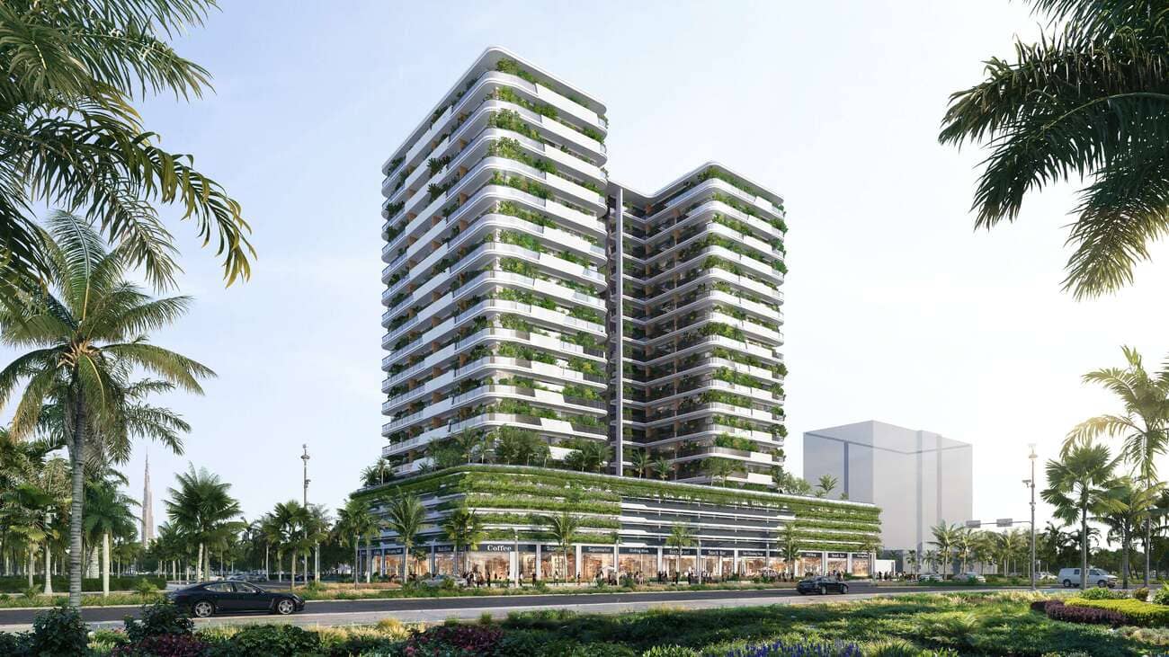 Forest City by Al Helal Al Zahaby Real Estate Development (HZ Development), Majan. Render supplied by developer.