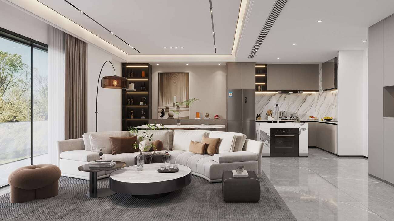 Forest City by Al Helal Al Zahaby Real Estate Development (HZ Development), image 11 of 21. Render supplied by developer.