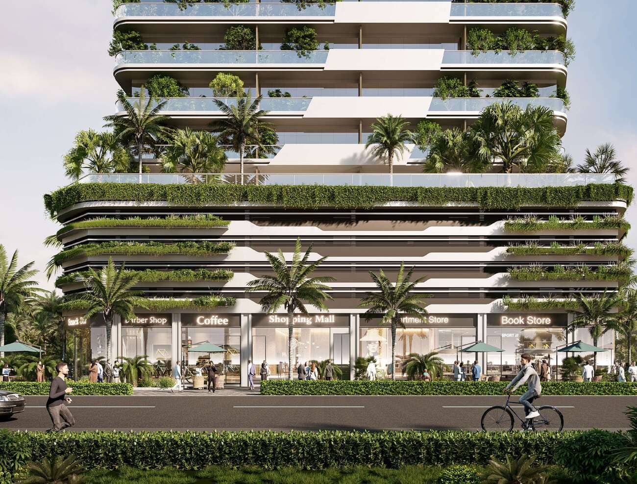Forest City by Al Helal Al Zahaby Real Estate Development (HZ Development), image 6 of 21. Render supplied by developer.