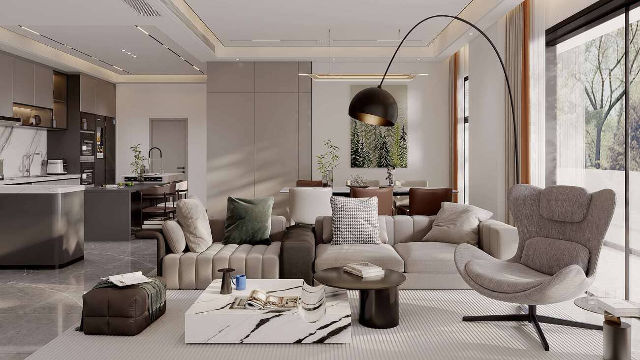 Forest City by Al Helal Al Zahaby Real Estate Development (HZ Development), image 14 of 21. Render supplied by developer.
