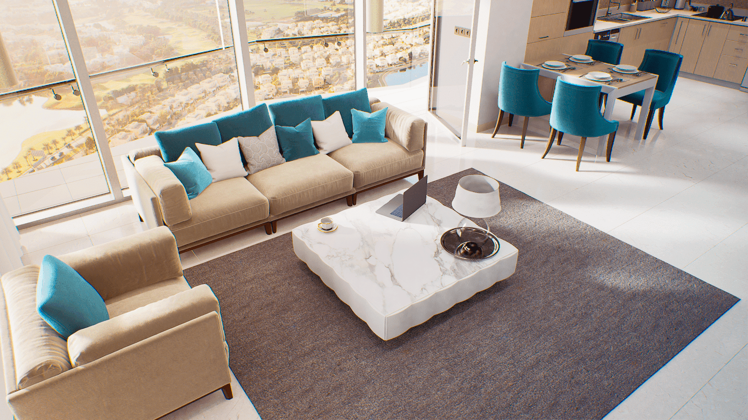 Golf Views Seven City, image 16 of 18. Render supplied by developer.