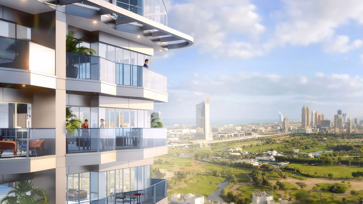 Golf Views Seven City, image 7 of 18. Render supplied by developer.