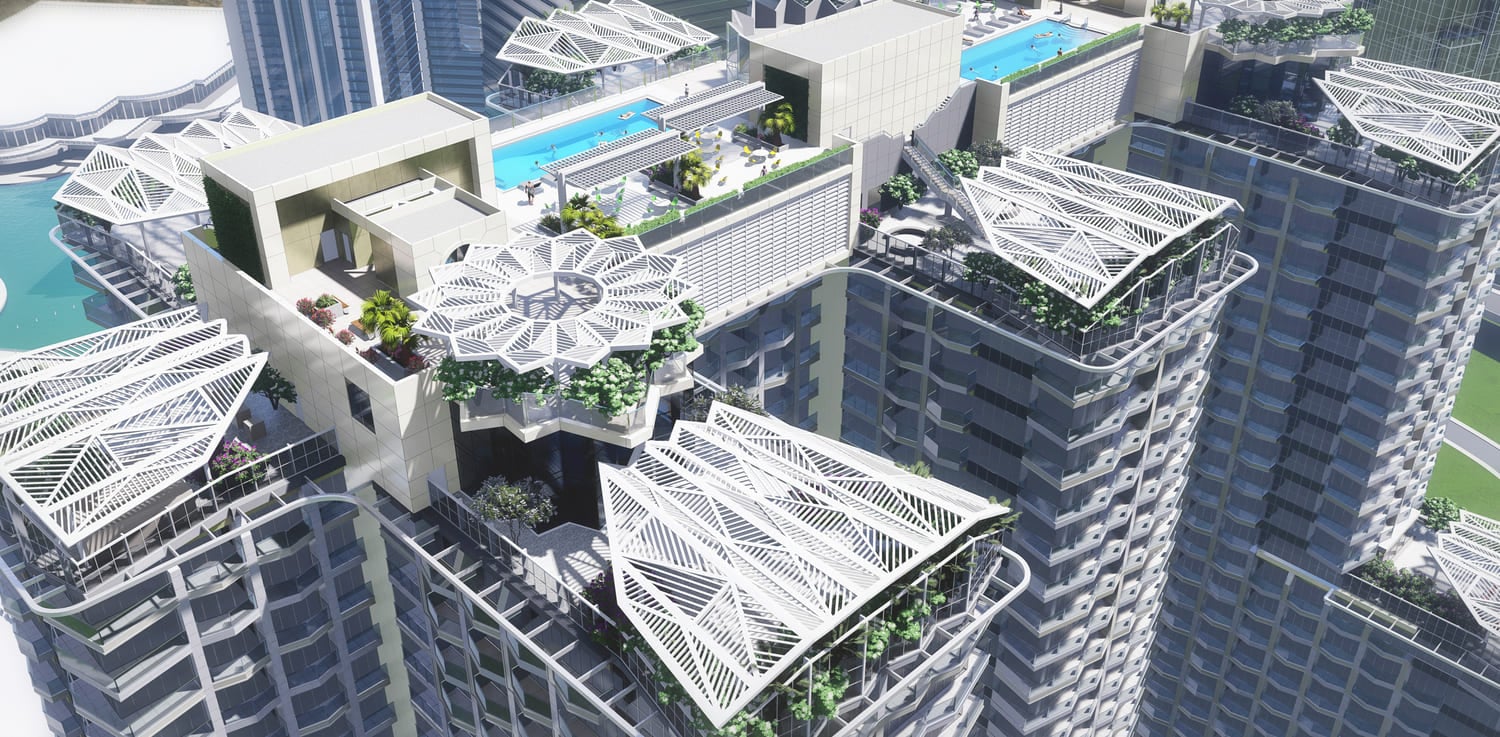 Golf Views Seven City, image 9 of 18. Render supplied by developer.