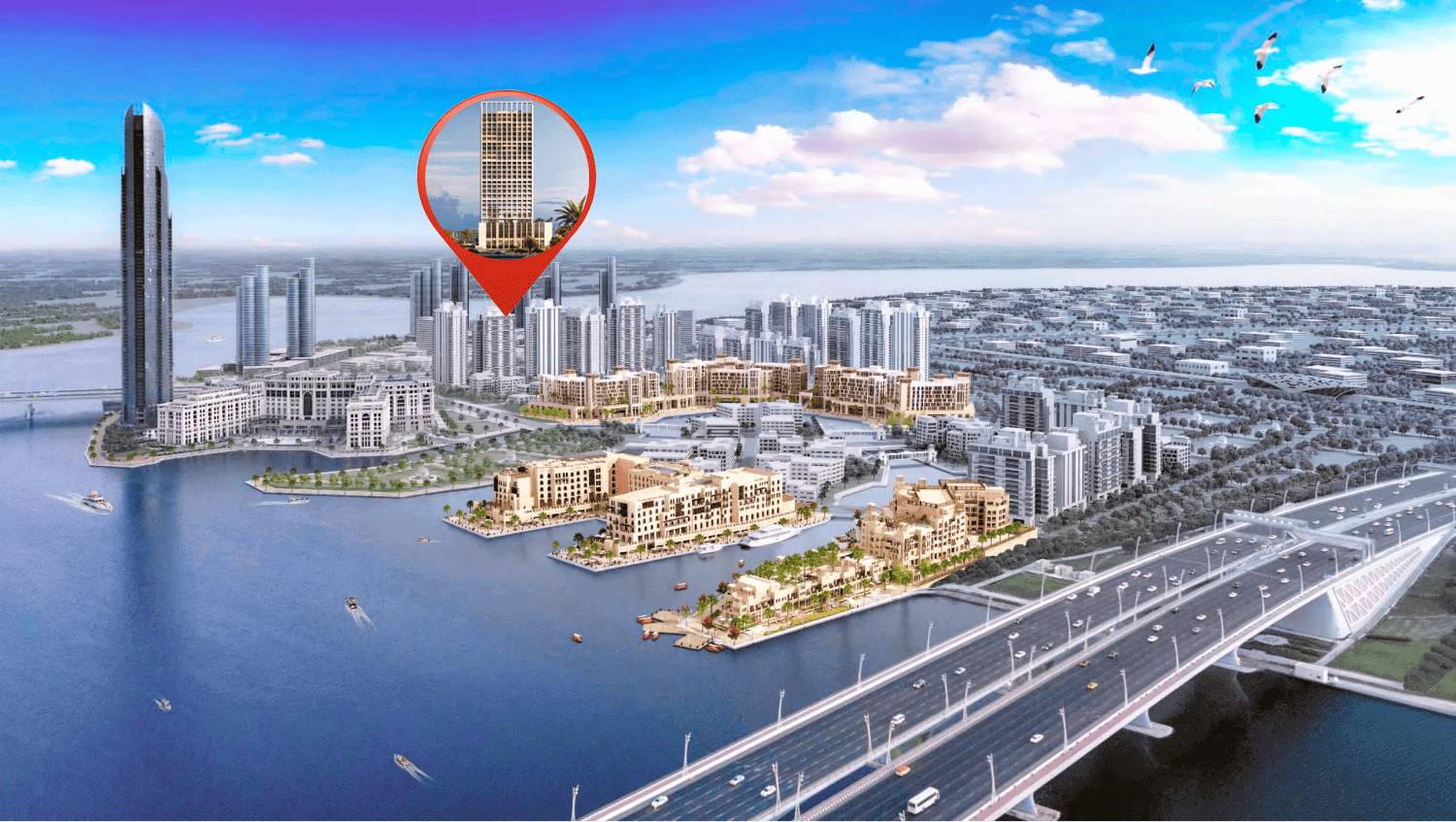 Binghatti Moonlight, image 11 of 14. Render supplied by developer.