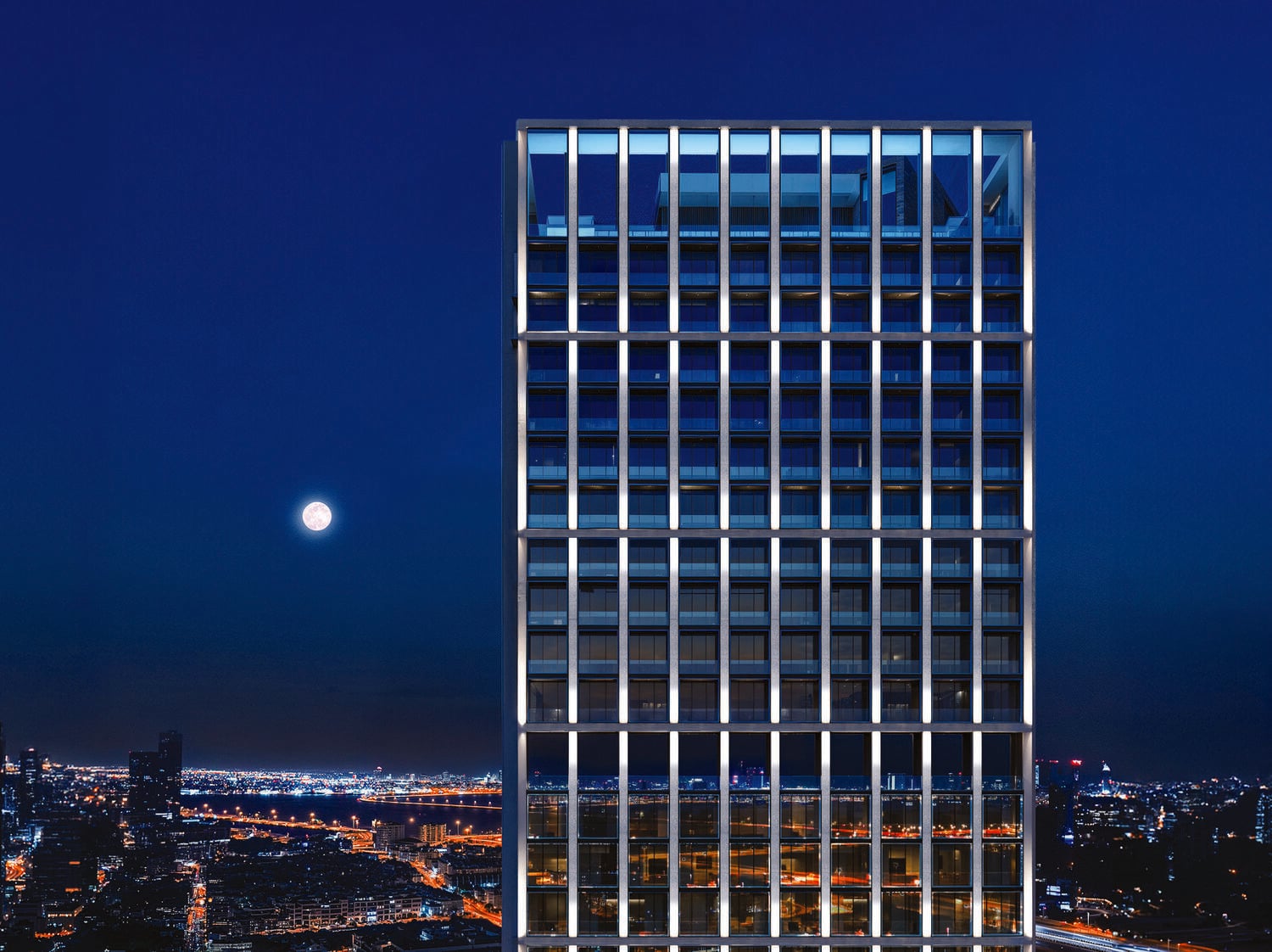 Binghatti Moonlight, image 2 of 14. Render supplied by developer.