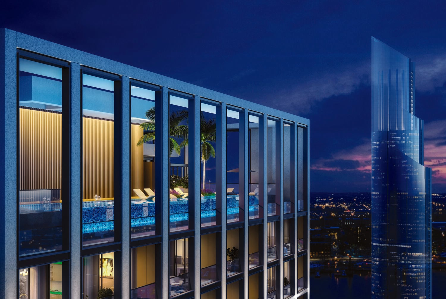 Binghatti Moonlight, image 3 of 14. Render supplied by developer.