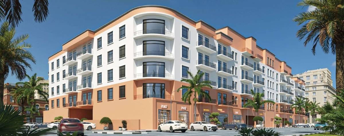 Kentia Residence by GJ Properties, Al Zahya. Render supplied by developer.