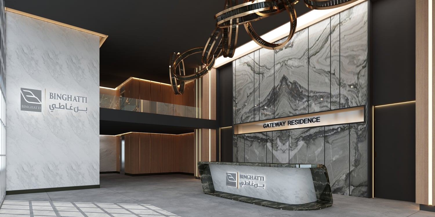 Binghatti Gateway, image 5 of 5. Render supplied by developer.