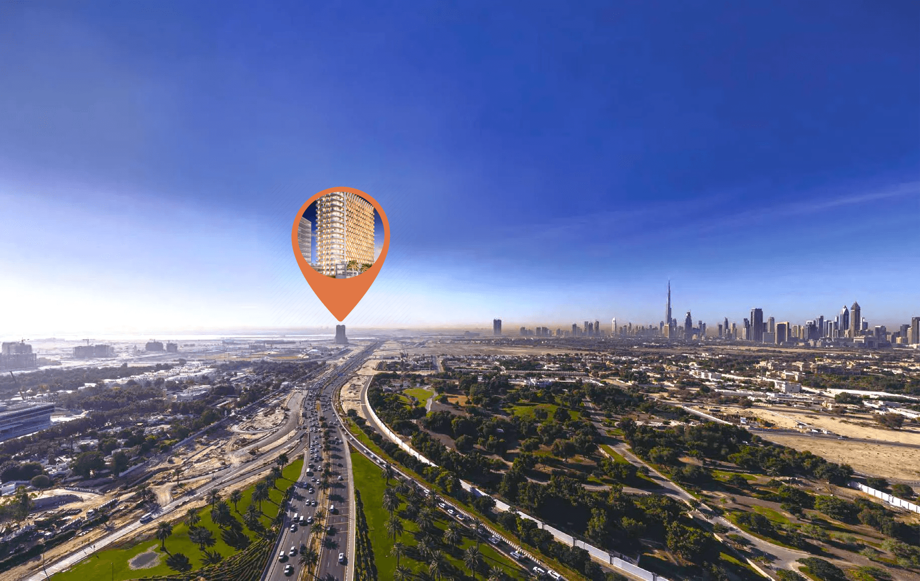 Binghatti Gateway, image 4 of 5. Render supplied by developer.